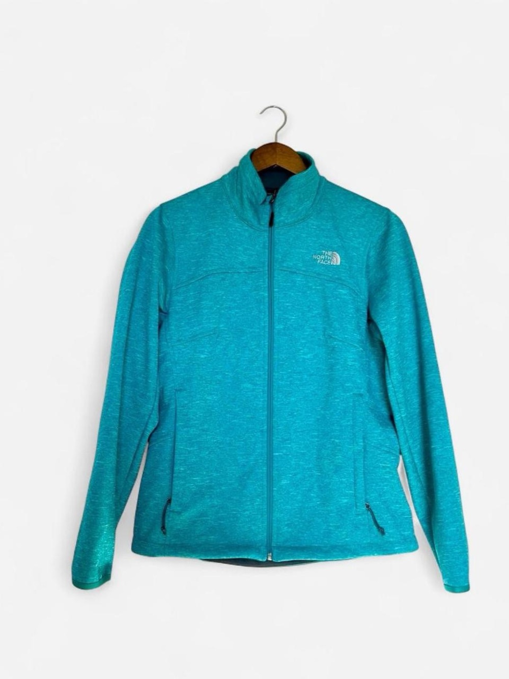 The North Face Women's Teal Zip-Up Jacket